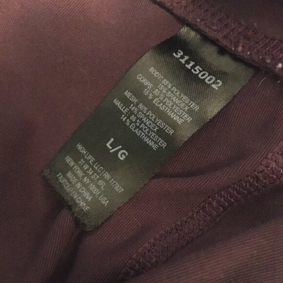 Dark Aubergine Yoga Pants - Picture 10 of 16